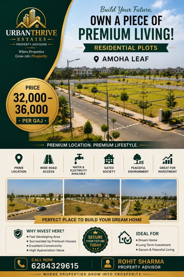 PLOTS AT PREMIUM LOCATION